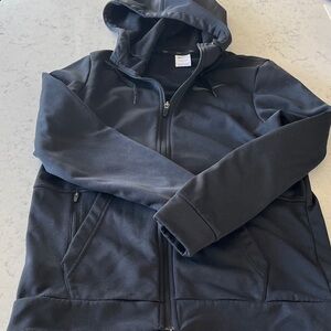 Women’s Nike Black Full-Zip Hooded Sweatshirt size Small